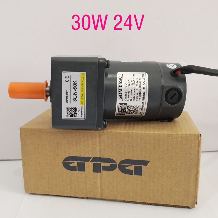 台邦电机GPG-05/30W 24V/3GN-50K/70JB40G10/小区广告闸门电机
