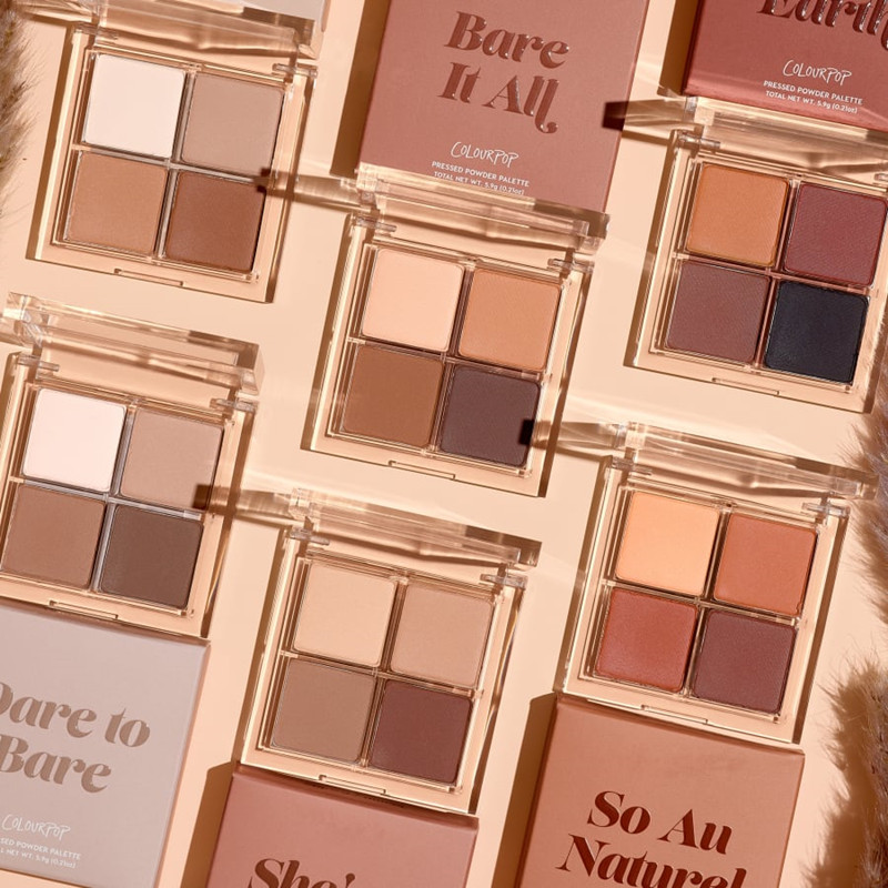 colourpop星座哑光四色眼影盘