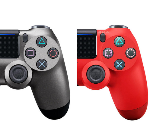 PS4 컨트롤러 무선 PRO BLUETOOTH 유선 USB 로커 진동 게임 PC 컴퓨터 컨트롤러는 안드로이드 및 APPLE을 지원합니다