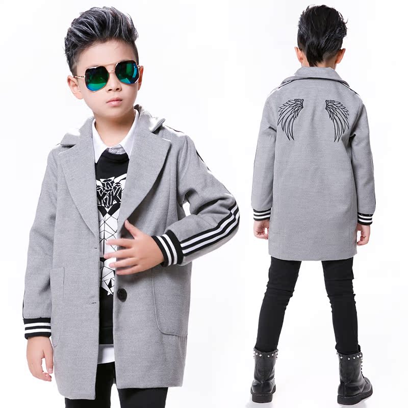 Manteau pour garcon en de laine - Ref 2161383 Image 1