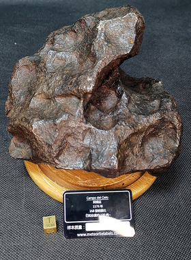 阿根廷campo铁陨石收藏摆件宇宙