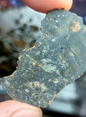 月球陨石NWA13788原石、NWA14523切片、NWA11474切片博物馆级收藏