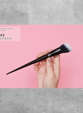 KVD#2斜角腮红刷修容刷轮廓刷面部化妆刷