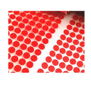 冲型背胶魔术贴粘扣带 1cm(10mm)直径圆形 雪糕棒冰棍棒粘结用