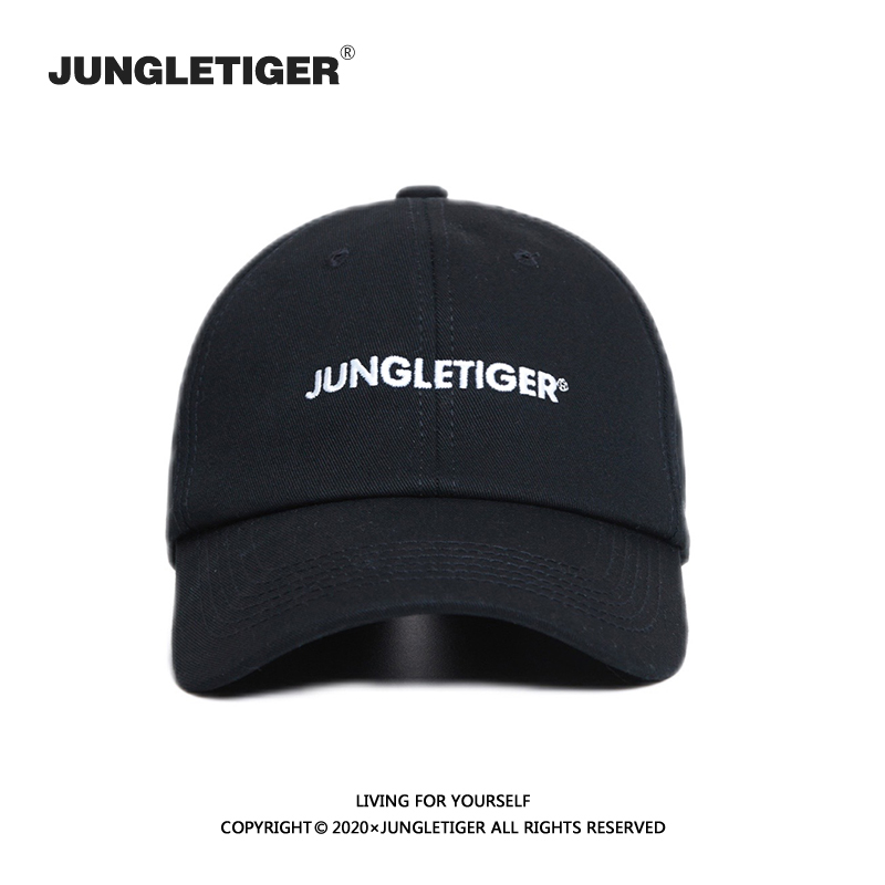 丛林老虎棒球帽日系刺绣鸭舌帽