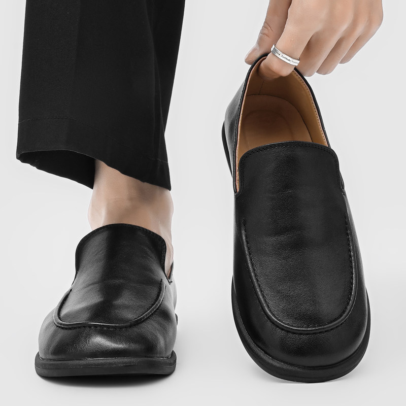 平底一脚蹬乐福鞋男款极简风通勤懒人穆勒鞋女休闲百搭情侣勃肯鞋,流行男鞋,软木鞋/勃肯鞋,淘宝优惠券,粉丝福利购,淘宝优惠卷