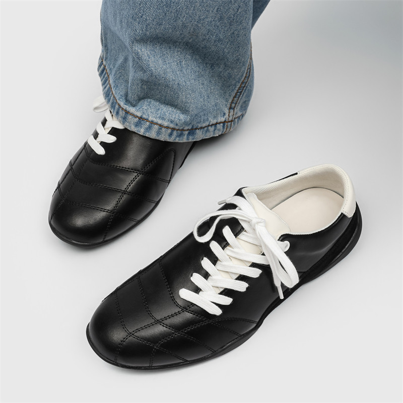 德训鞋男款真皮复古休闲运动鞋平底户外登山鞋通勤潮款阿甘鞋女,流行男鞋,德训鞋,淘宝优惠券,粉丝福利购,淘宝优惠卷