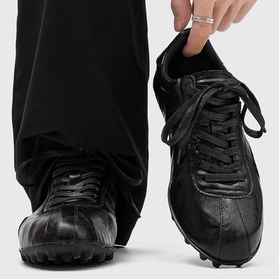 德训鞋男款秋季真皮阿甘鞋