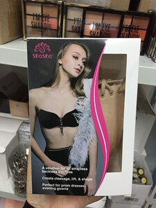 拉拉女神胸贴隐形文胸婚纱聚拢加厚防滑上托小胸生物胶抗敏透气