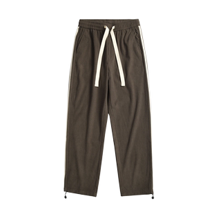 M2秋冬加长男裤高个子190直筒宽松抽绳可束脚运动休闲裤长腿120cm