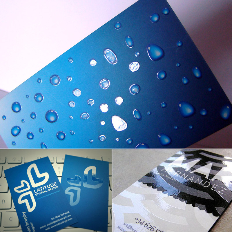 创意名片印刷  印刷吊牌烫金uv局部上光设计圆角特种纸铜版纸腹膜