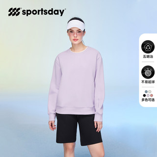 【户外运动】sportsday卫衣女2024春夏新款户外生活印花长袖女装