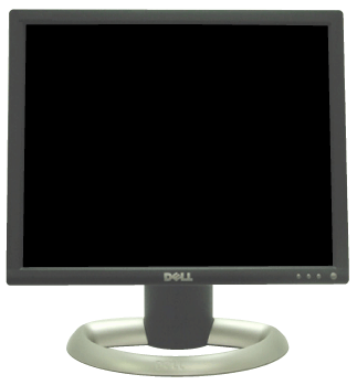 戴尔dell 1704/1705fp专业l图形显示器 pva面板 原装二手