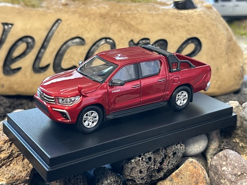 全新现货EBBRO 1:64 丰田海拉克斯皮卡TOYOTA合金汽车模型摆件