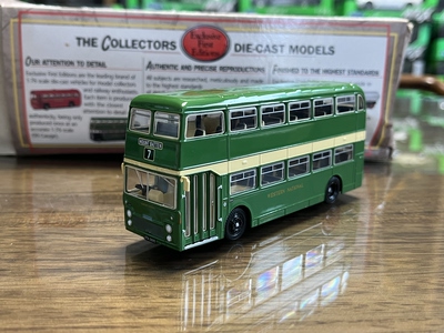 绝版EFE 1:76 英国伦敦客车公交复古合金巴士模型原包精品收藏