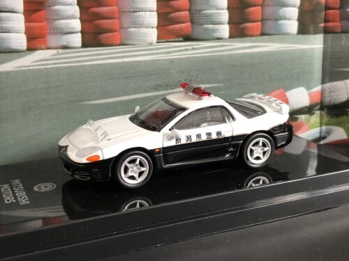PARA 1：64三菱3000GTO 警车Mitsubishi合金汽车模型收藏礼品摆件