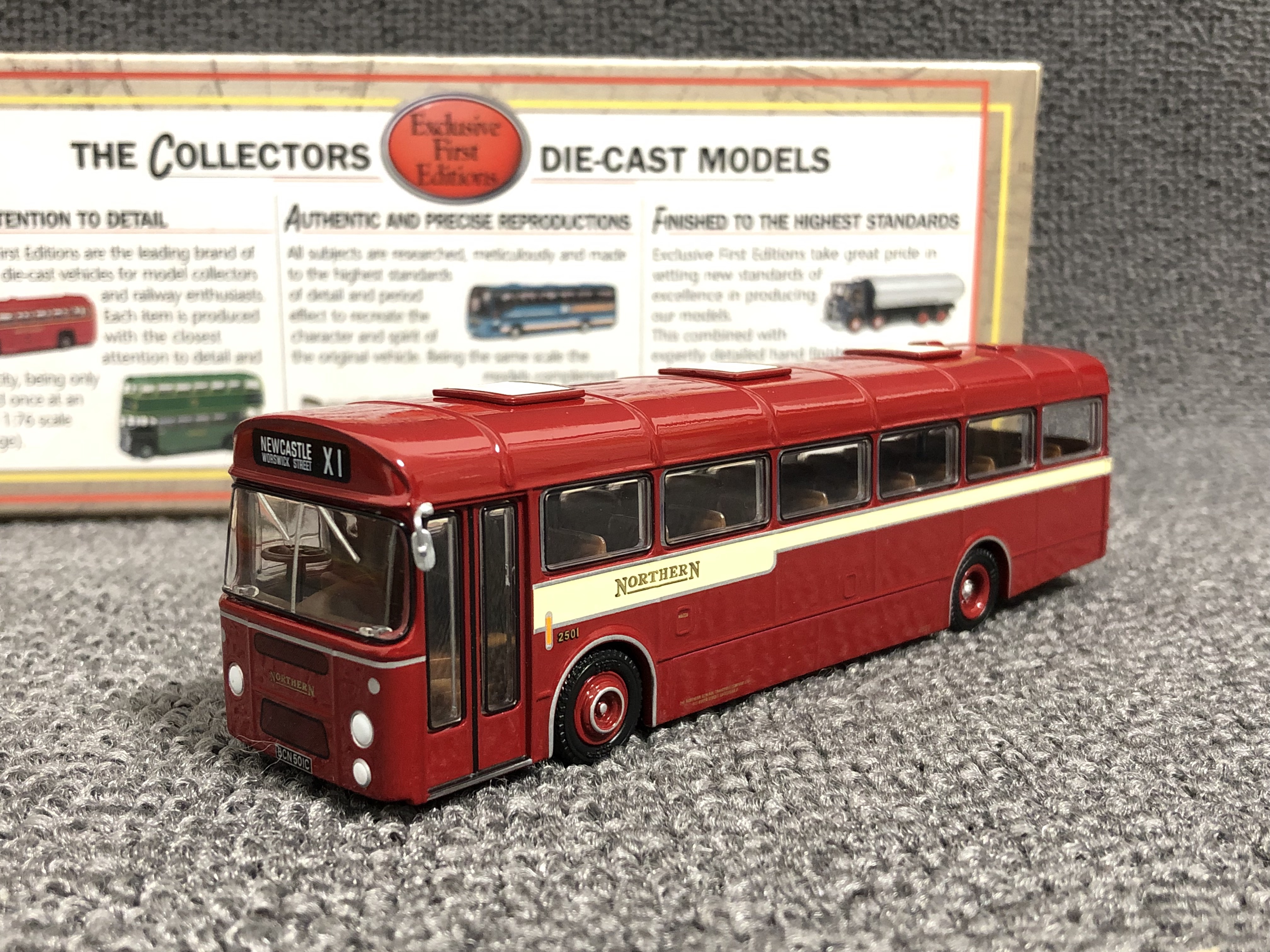 EFE 1:76 英国怀旧公交复古合金巴士模型原包精品收藏摆件包邮