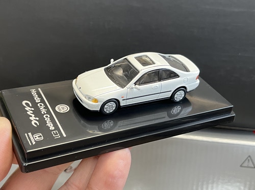 全新PARA 1/64本田CIVIC Coupe EJ1 1995合金汽车模型收藏摆件