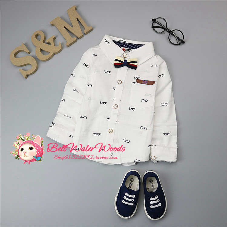 Chemise garcon à manche longue - Ref 2079185 Image 3