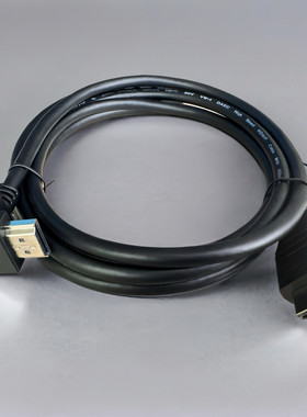 HDMI线材1.8米弯头HDMI传输线