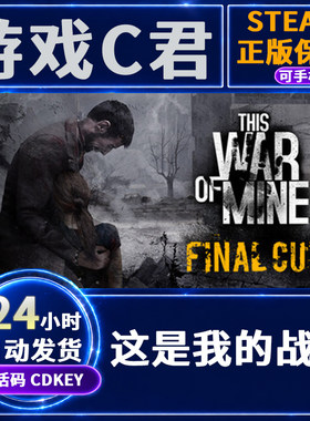 Steam正版 这是我的战争 This War of Mine 激活码 国区 全球Key