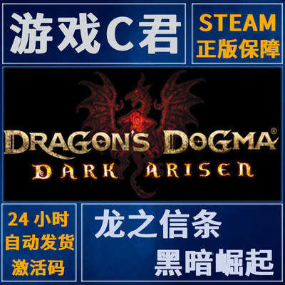 steam龙之信条黑暗崛起激活码