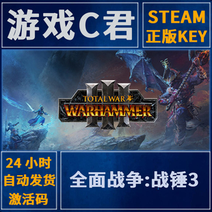 Steam正版游戏 全面战争:战锤3 Total War:WARHAMMER III 国区Key