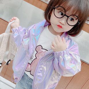 baby girl coat Spring Autumn windbreaker kids outerwear 女童