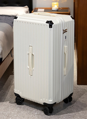 large size cup holder luggage suitcase USB trolley travel