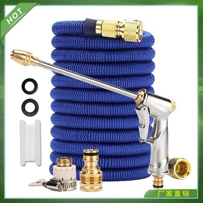 water gun garden hose nozzle telescopic high pressure wash