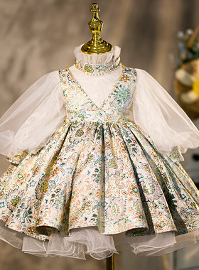 baby girl princess dress Spanish birthday party wedding kids