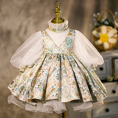 baby girl princess dress Spanish birthday party wedding kids
