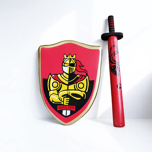 儿童剑盾海绵剑泡沫剑盾玩具安全