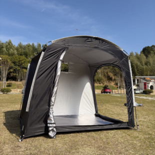 双开门涂银防晒4车自行车帐篷,园林工具帐篷,衣柜帐篷,草坪机帐篷
