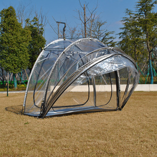 一室一厅透明帐篷,4人阳光帐篷,冬泳冬钓帐篷保暖帐篷日光浴帐篷