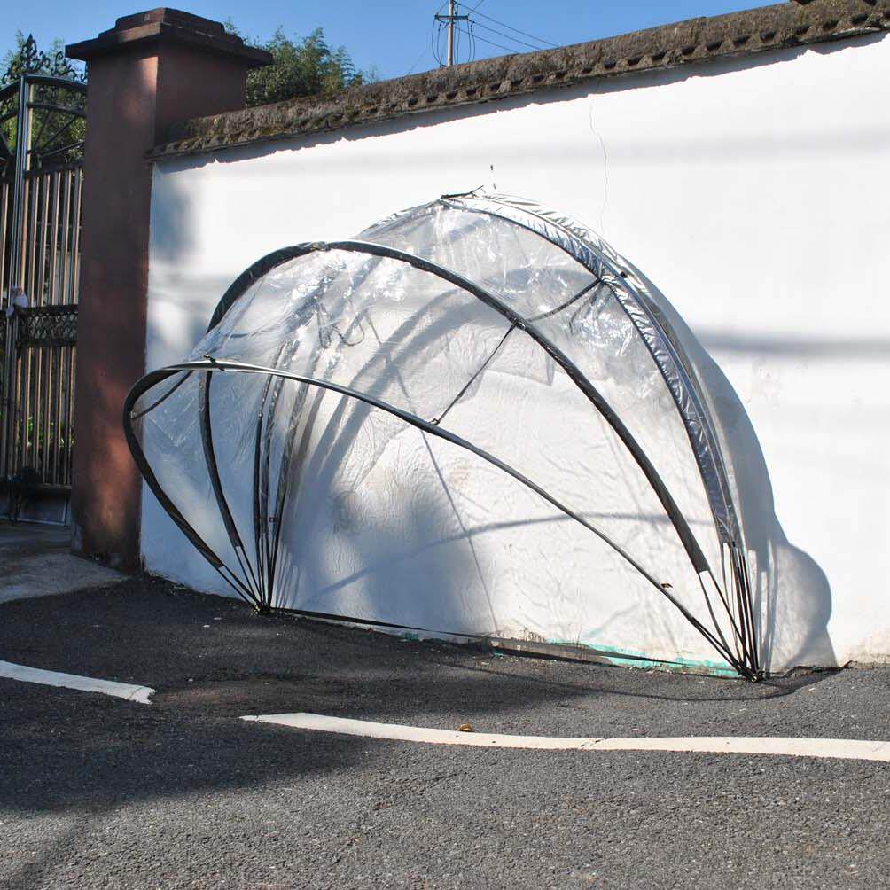 透明帐篷折叠保暖房帐简易阳光棚户外露天户外星空帐篷自行车帐篷