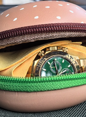 适用劳力士迪通拿/黑水鬼/绿水鬼/格林尼治gmt/  汉堡手表收纳盒