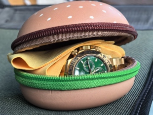 适用劳力士迪通拿/黑水鬼/绿水鬼/格林尼治gmt/  汉堡手表收纳盒