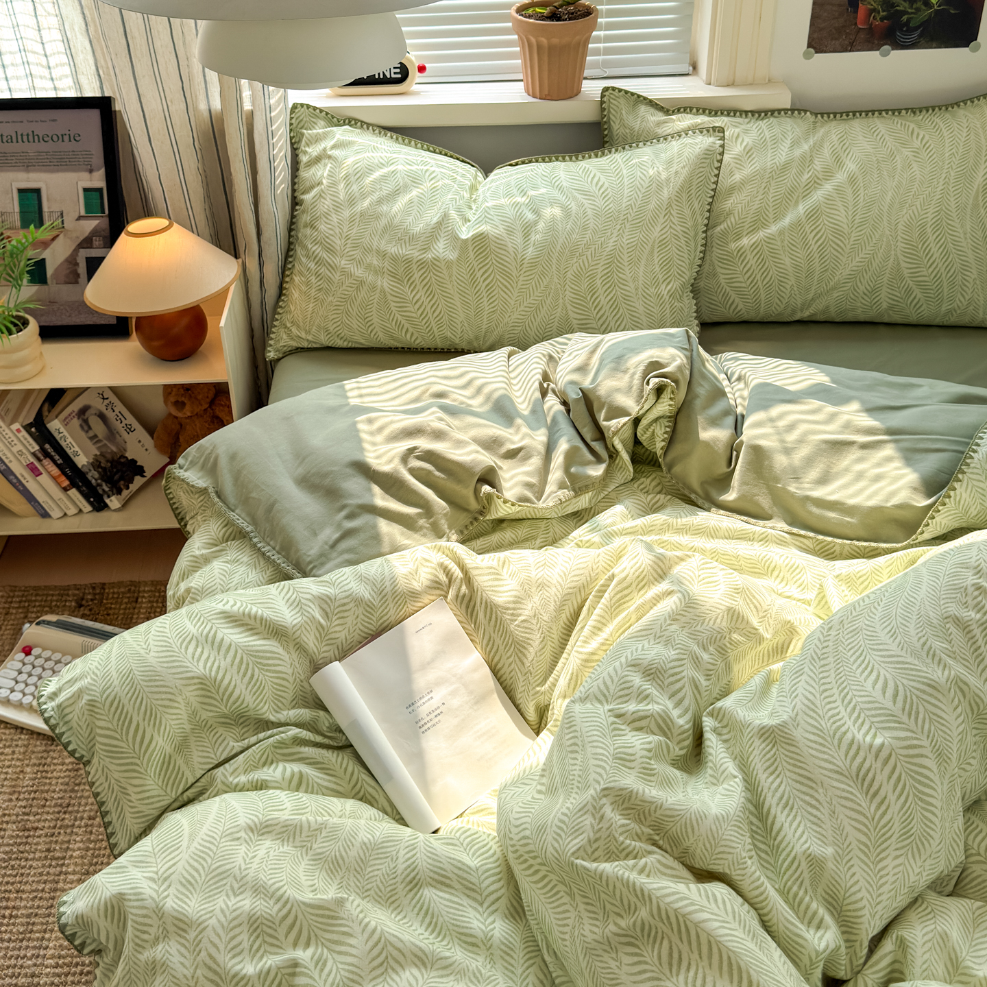 2025新款秋冬全棉加厚磨毛四件套