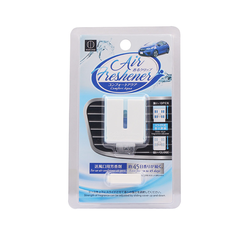 日本进口KOKUBO车载香薰夹汽车出风口香水车用去烟味空气消臭芳香
