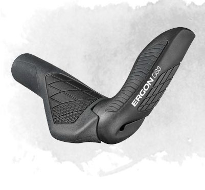 Poignées de vélo ERGON - Ref 2350915 Image 1