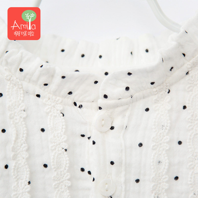 Chemise fille à manche longue - Ref 2084878 Image 4