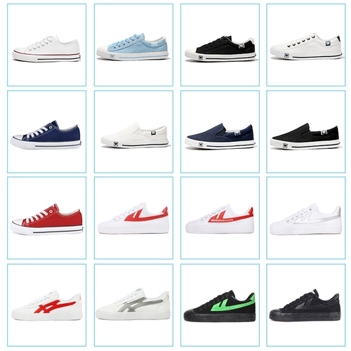 Warrior, тканевые туфли, повседневная обувь подходит для мужчин и женщин, спортивная обувь, кроссовки