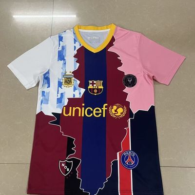 2526巴萨梅西联名同款足球服