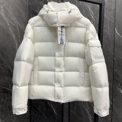 M家新款短款雾面羽绒服男女款90鹅绒保暖加厚外套冬季女士羽绒服