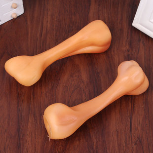 发声胴骨造型玩具耐咬磨牙骨头狗狗玩具响声玩具宠物用品泰迪玩具