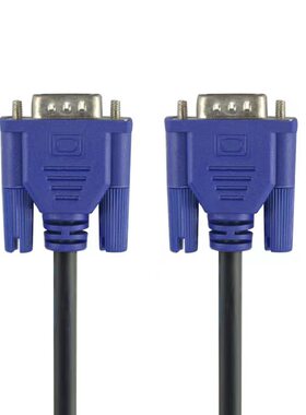 VGA线电脑主机连接显示器数据连接线液晶电视线投影仪线高清vga