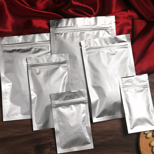 铝箔袋自封袋食品茶叶包装袋小号分装袋防尘防潮密封袋塑封口袋 - 封面