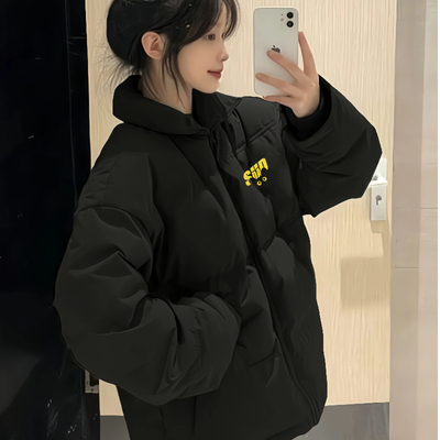 韩式风保暖加厚小个子女生外套