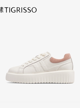 蹀愫运动增高5厘米小白鞋时尚休闲板鞋TA54536-50